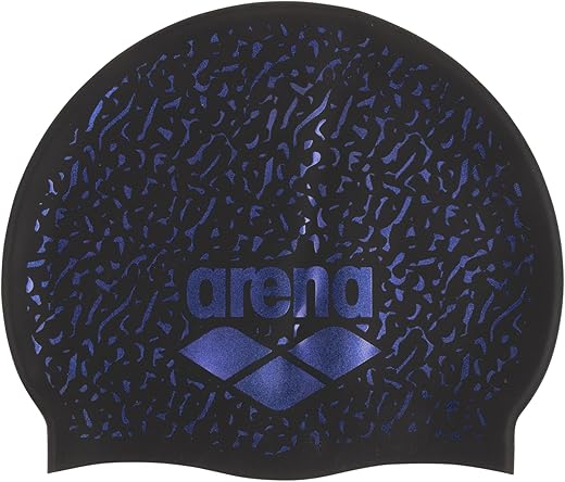 Bonnet de Bain Unisexe- Arena Noir et Bleu