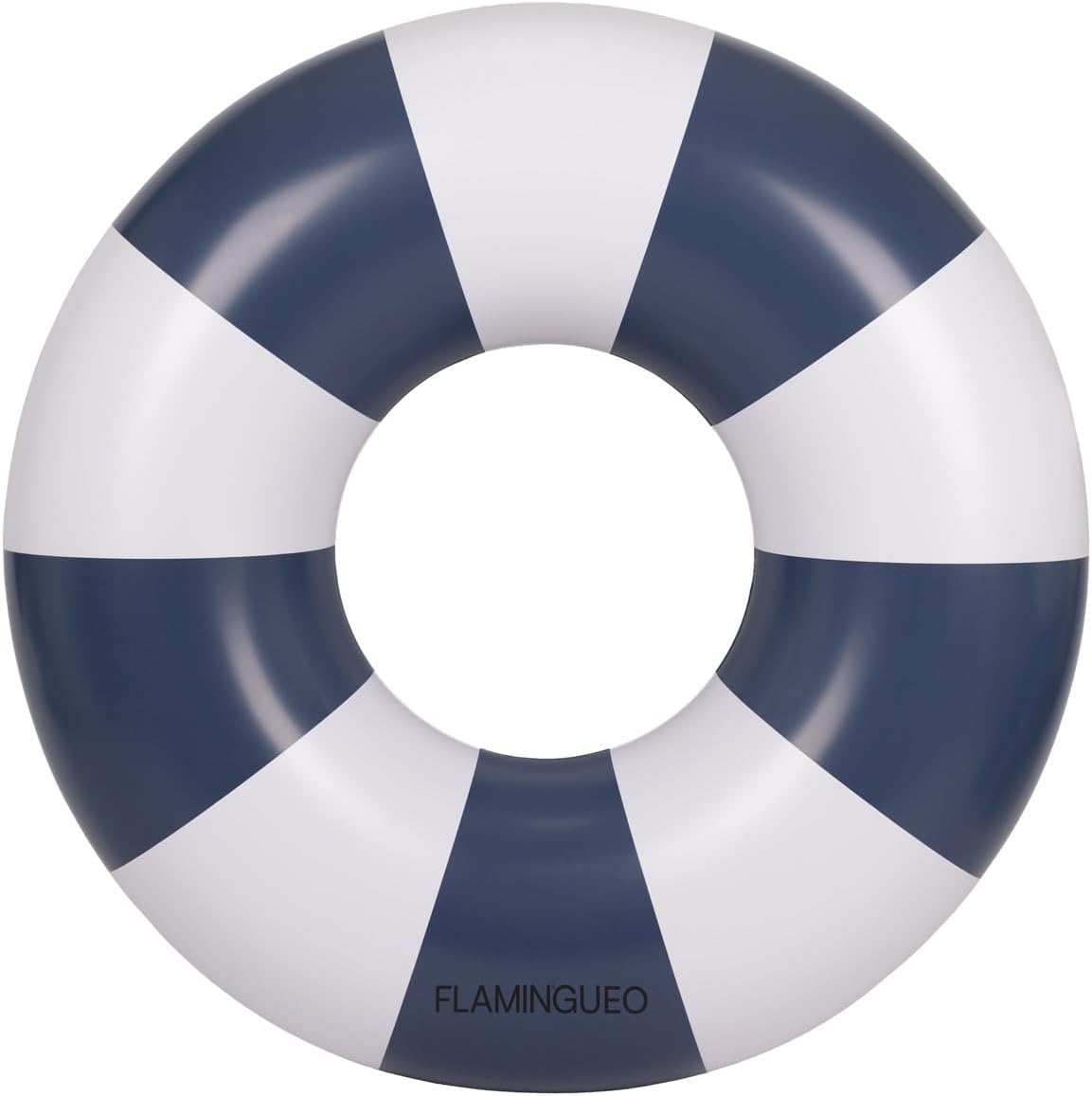 Flamingueo Bouée Gonflable - pour Plage et Piscine - Forme Donut - Design Bicolore - PVC Résistant