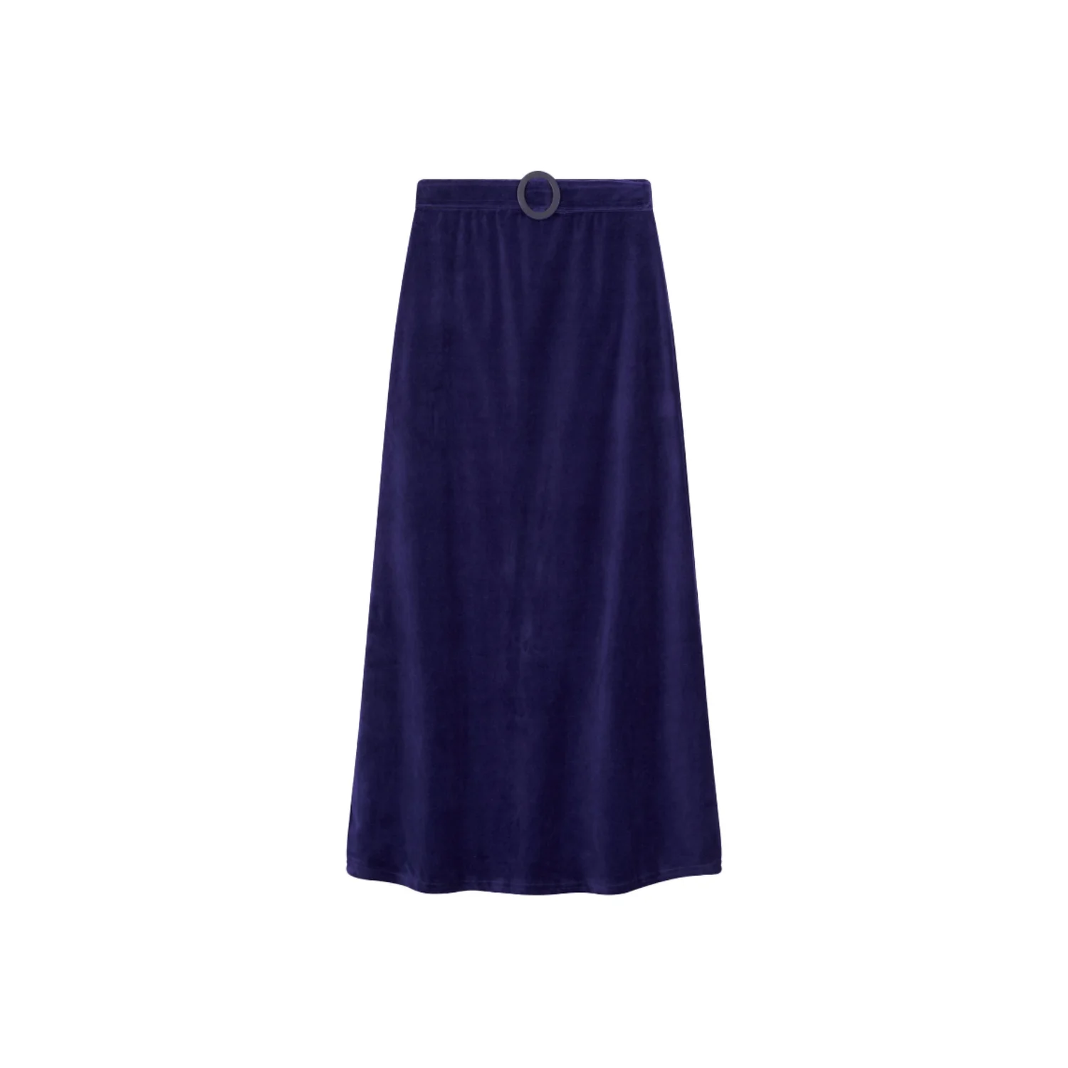 Jupe Linda Velours Eponge Bleu Nuit — Ma Petite Plage