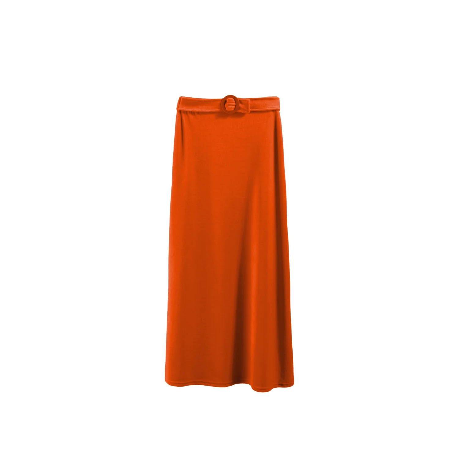 Jupe Linda Velours Eponge Tangerine — Ma Petite Plage