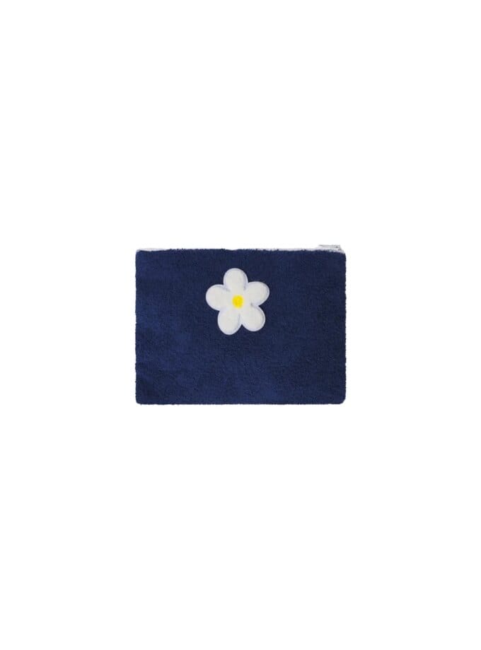 Pochette Claudia Eponge Bleu Marine — Ma Petite Plage