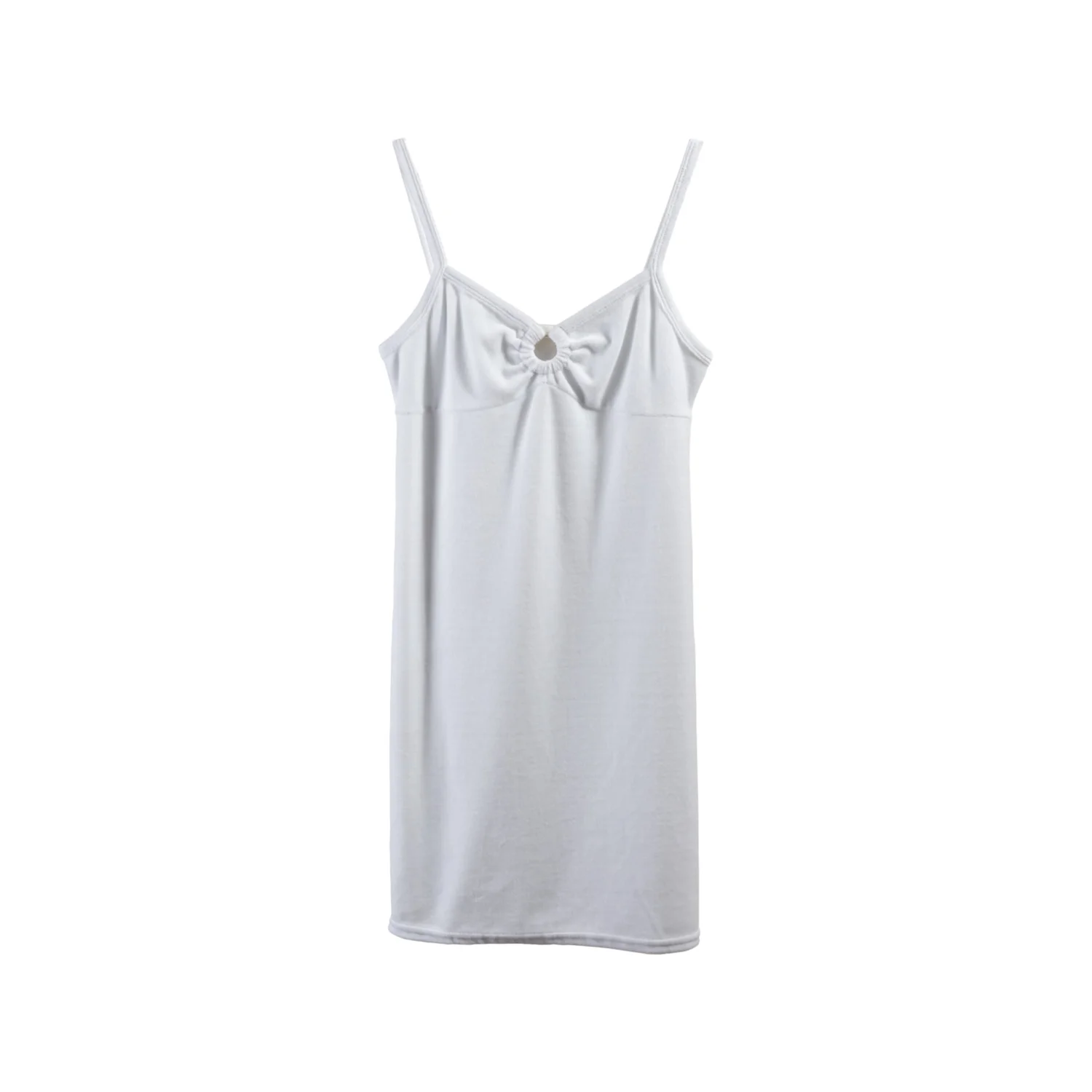 Robe de Plage Pénélope Velours Eponge Blanc — Ma Petite Plage