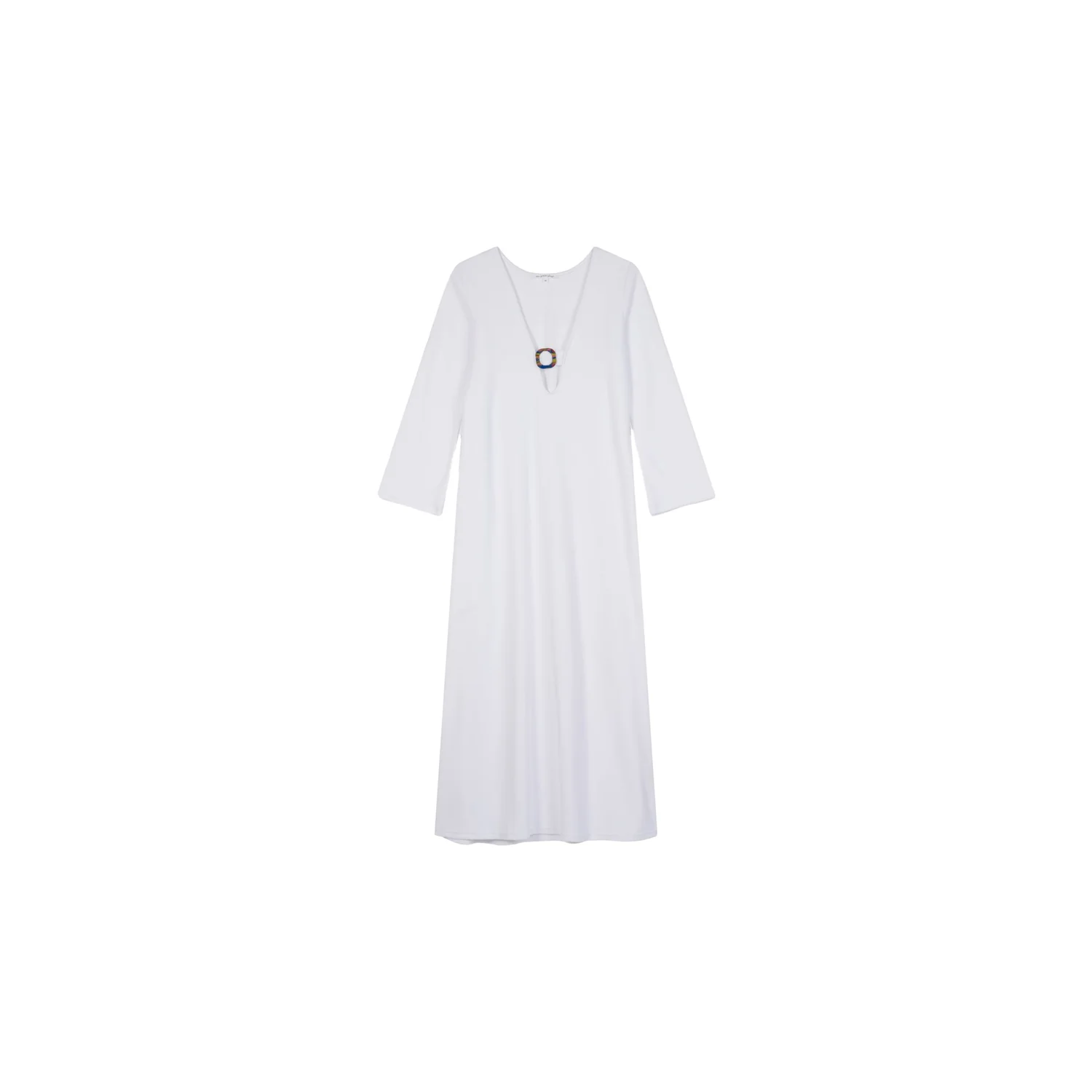 Robe Marisa Velours Eponge Blanc — Ma Petite Plage